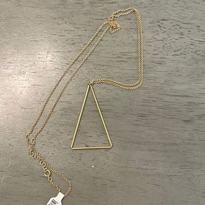 Triangle necklace